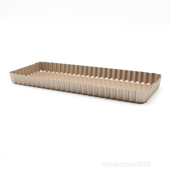 

a-new design non -stick 14 x 6 inch loose bottom rectangular tart /quiche pan baking tools ing
