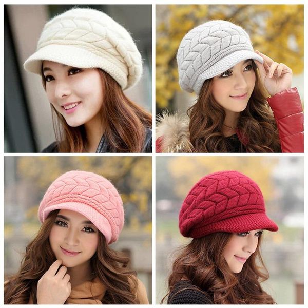 

new fashion women wool octagonal cap hats female autumn winter stylish artist painter newsboy caps beret hats, Blue;gray