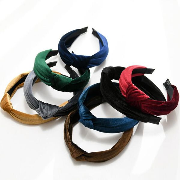 

2021 дамы модный pleuche сплошные цветные волосы мода широкие клинистые закрытые прически женщины элегантные очаровательные принадлежности д, Silver