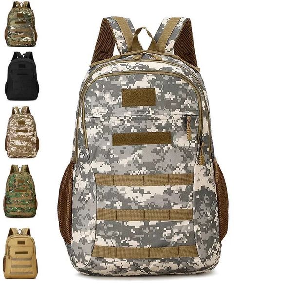 Tático mochila exército trekking travel rucksacks homens esporte ao ar livre acampar caminhada camuflagem camuflagem mochila mochila