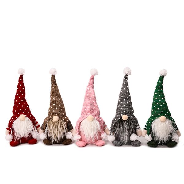 

рождественский безликий gnome santa deceence украшения ручной работы шведский стол томит орнамент рождественские новогодние подарки jk2010xb