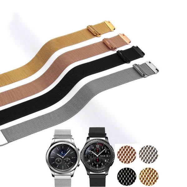 

milan smart watch universal magnetic strip, 18mm, 20mm 22mm spare sier and stainls steel braceletsjk