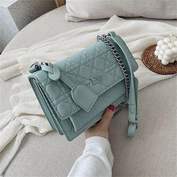 

designer sale bag female spring and summer new single shoulder cross carrying rhombic small square chain, style fashion bag wholesale store
