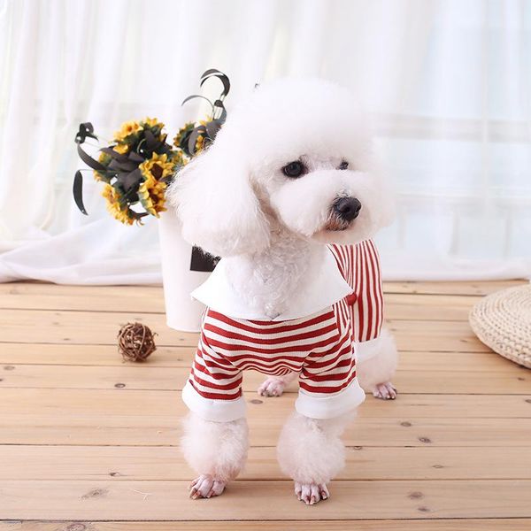 

dog apparel pet clothes 2021 spring and summer cotton stretch teddy puppy