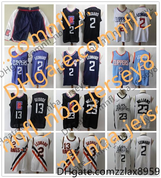 

new kawhi 2 mens leonard jersey paul nba 13 george lou 23 williams city clippers white edition basketball jerseys, Black;red