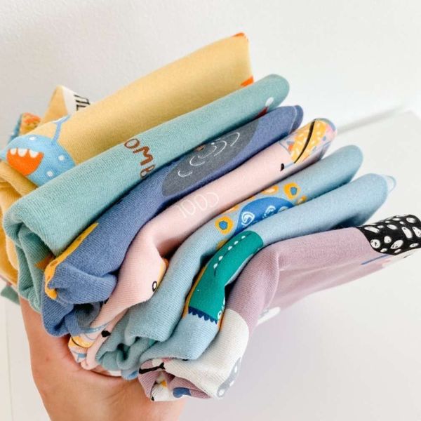 

winter thickened children's boys' home cloth cartoon thermal underwear suit girls' long sve pajamas, Blue;red