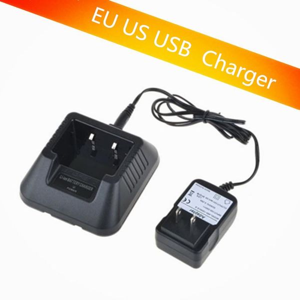 

walkie talkie 2pcs charger fit for baofeng uv-5r uv-5ra 5rb 5re plus accessories