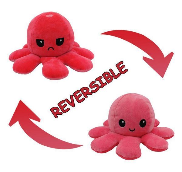 

цвет подарок осьминог эксплуатация игрушка милый 10см плюшевые двусторонние детские осьминоги 23 кукла игрушка детская пед плюшевая педа кук