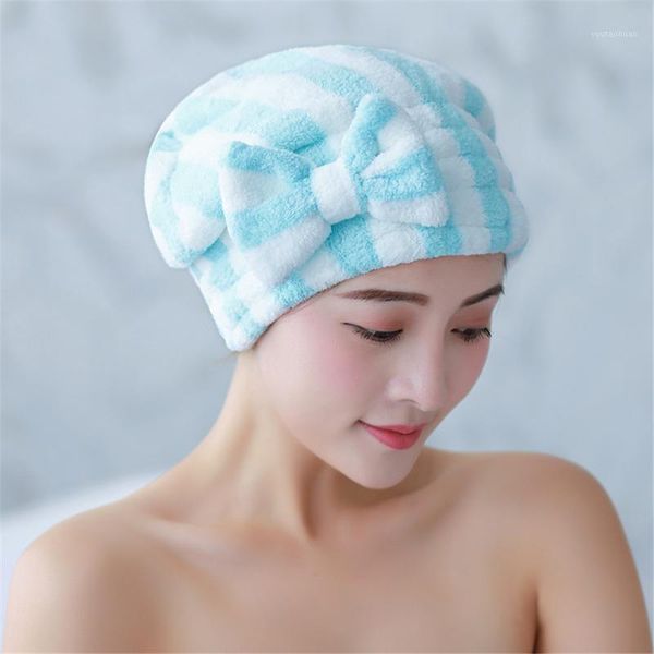 

shower caps microfiber solid quickly dry hair hat turban women girls ladies cap bathing drying towel head wrap hat1