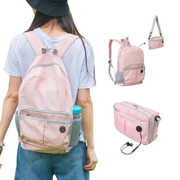 

folding mountaineering climbing men backpack women portable camping fitness mobile travel shoulder sports bag for trekking