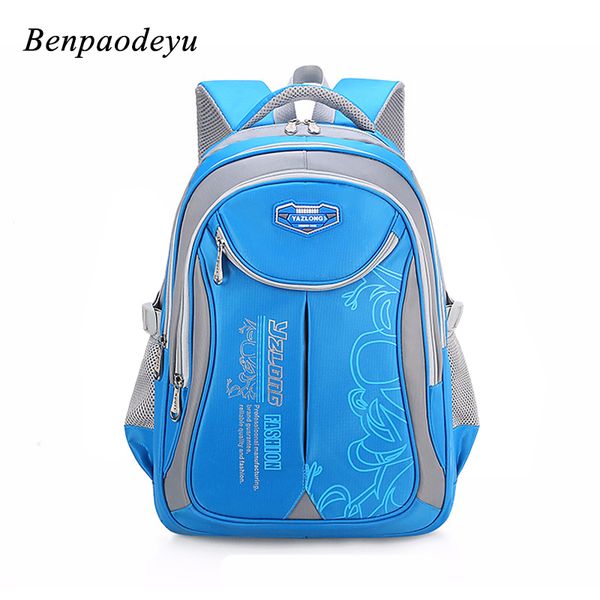 

new fashion orthopedic kids school bags for boys backpack kids waterproof primary school backpacks girls children school bags t200709