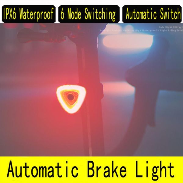 

basecamp smart for bicycle light mtb bike rear light auto start/sbrake sensing ipx6 waterproof cycling tail