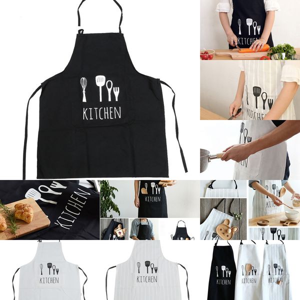 

fashion women man commercial restaurant home bib spun poly cotton aprons kitchen gadget 1 nr9yo