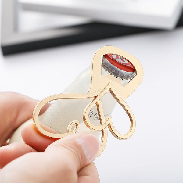 

double hearts openers beer corkscrew alloy originality personalized wedding favors giveaways gift bottle opener new pattern 3 2ksa j1