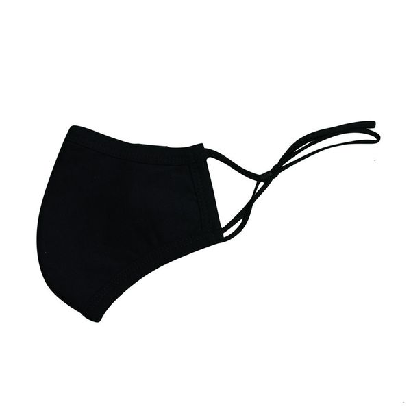 

face breathable riding bike wearing black fashion cotton repeated washing 3 layer protective nano membrane filter mask 5a9u4w