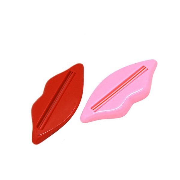 

1pc random color toothpaste dispenser plastic toothpaste extruder for toothpaste holder bathroom clip squeezer h wmtzrn