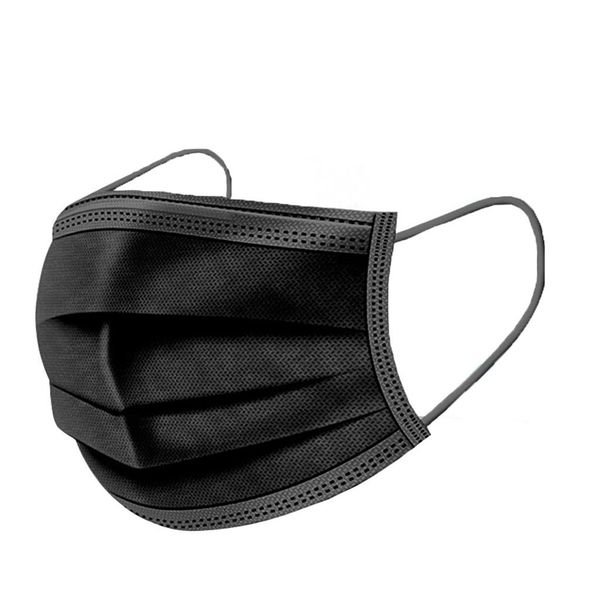 

50pcs/box disposable mask 3 layer non-woven filter mask protection fabric mouth mask breathable face mouth jllbdx