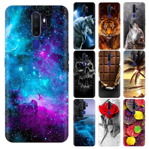 

a9 a5 2020 case soft tpu phone shell bag for oppo a11x oppoa9 oppoa5 coque cover silicon bumper protective fundas