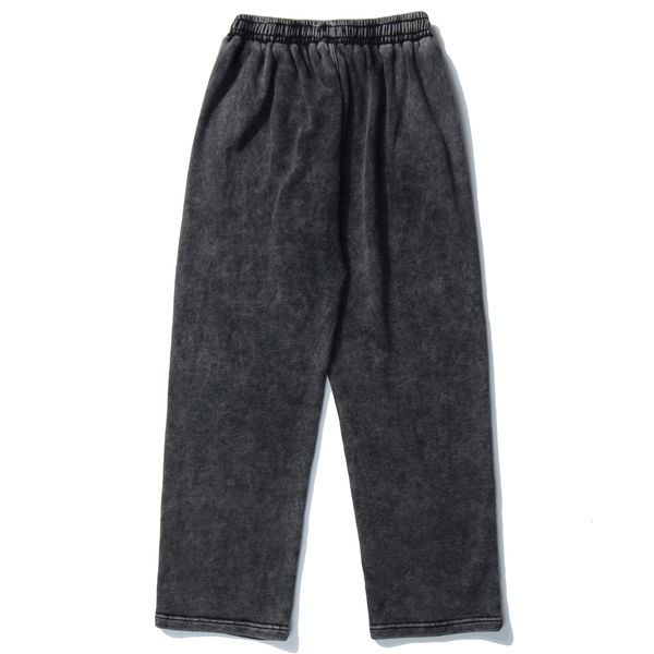 

2021 new aelfric eden hip hop loose casual pants streetwear vintage washed joggers harajuku sweatpants autumn harem baggy trousers auvp, Black