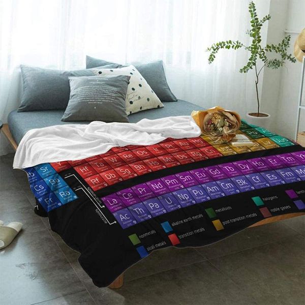 

blankets periodic table blanket digital printing chemistry of elements soft warm microfiber flannel fp8