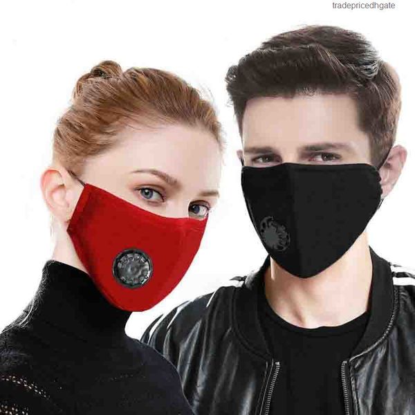 

factorytp1bpm2.5 breathing adults face valve kids mask cotton masks for anti-fog and dust-proof with 2pcs filter 11