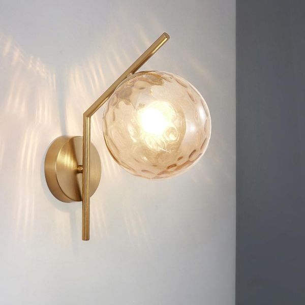 

european style glass wall lamp luxury bedroom living room staircase aisle led light simple l l decorative lamps