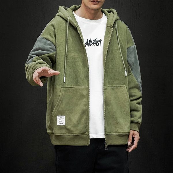 

men's oversized hoodie 5xl oversize for black man coat men polyester sweatshirt hooded kg-4