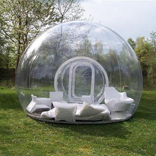 Bubble House для продажи Clear Bubble Tent House Dome Diameter 4M Бесплатная доставка заводская цена дешевая бесплатная воздуходувка