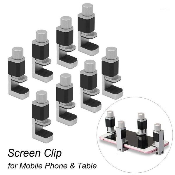 

phone lcd screen fixing fixture clip set mobile phone screen fixed repair tools metal fastening clamp for smart tools1