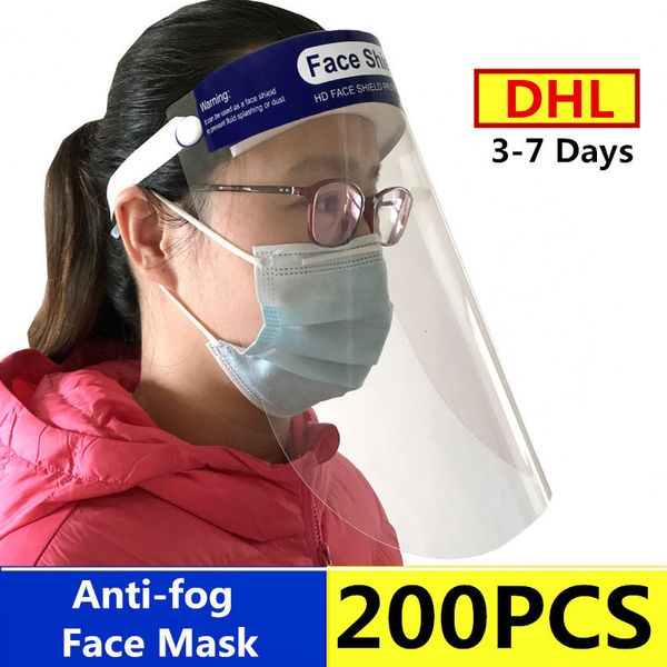 

dhl face shield masks halloween anti fog face mask kitchen oil-splash proof cooking work safety face shield halloween gifts