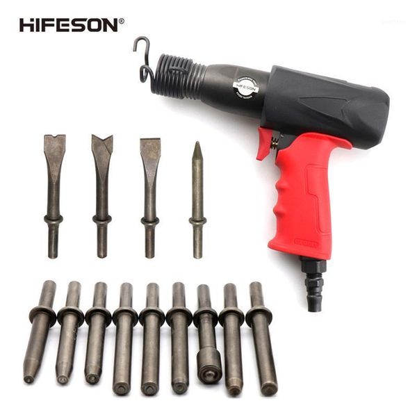 

hifeson powerful alloy air shovel chisel hammer punching tool multi-specification blade semi-hollow/solid rivet set1
