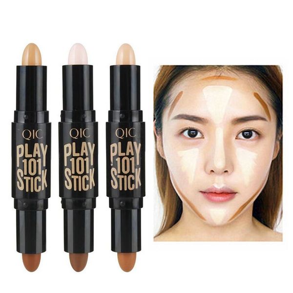 

женщины художник для лица concealer bronzers handlights makeup pen 3d корректор корректировки contour lady facial base contour piction f bby