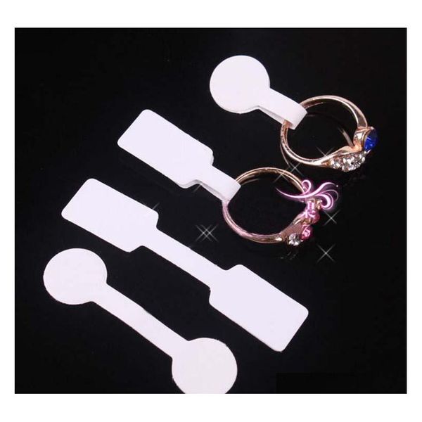 

jewelry price tag paper cover rings cards write size in the tags round and square optional wholeslae shipping - 0013hook mj1ti