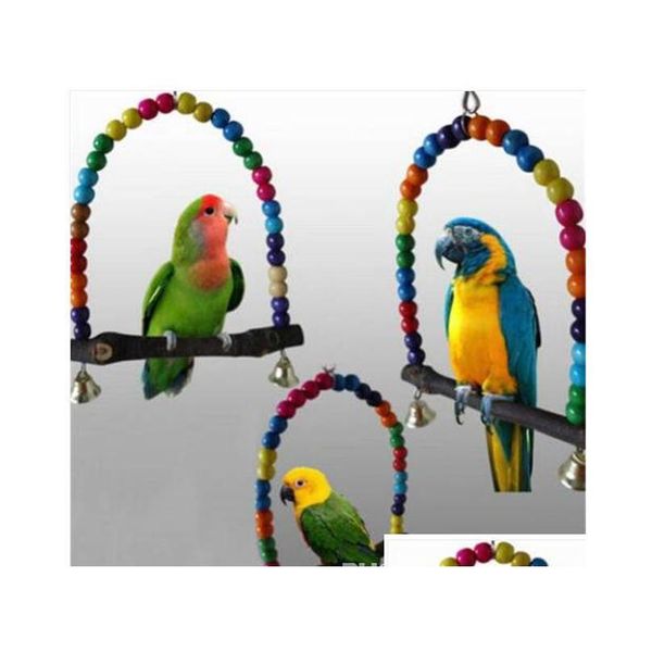 

wholesales 2019 parrot swing pet toy colorful bird parakee qylipg dh_seller2010
