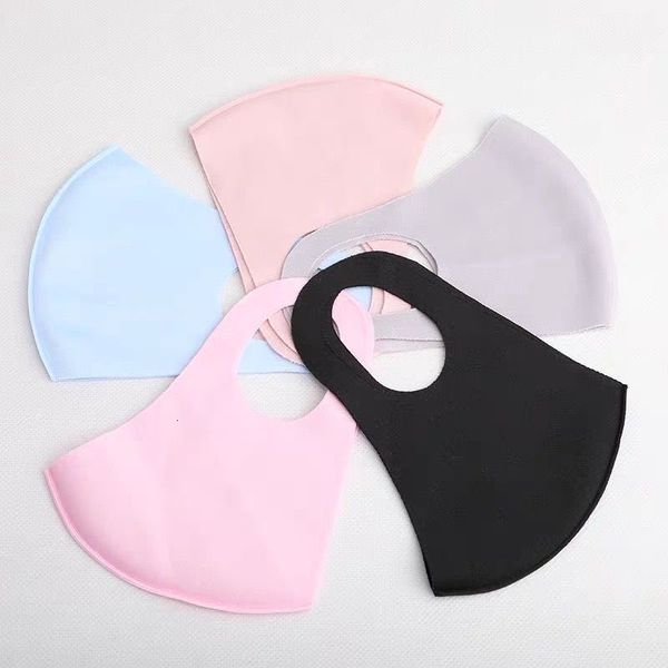 

mask 5pcs/bag cover masks protective pm2.5 face mouth respirator dustproof washabel reusabel ice silk cotton m