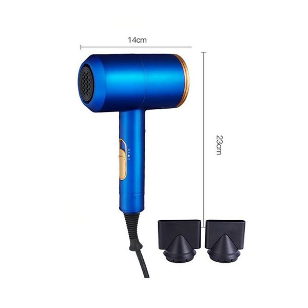 

hair dryer blue 2000w professional high power styling tools solon blow dryer and cold wind hair dryer volumizer hammer h bbyojm