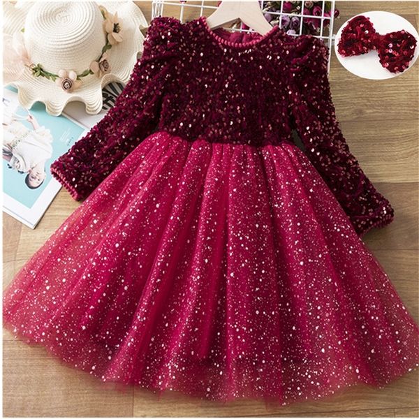 

girls christmas dress knitting sweater for winter autumn full sleeve elk deer printing girl clothes new year, Red;yellow