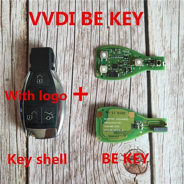 

5pcs/lot xhorse vvdi be key v1.5 for pcb remote key chip smart shell with can exchange vvdi mb bga token1