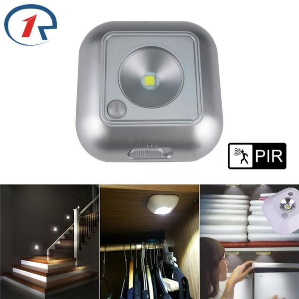 

wall lamp zjright smart led night light pir motion sensor human body induction kitchen closet cabinet toilet bookcase mini