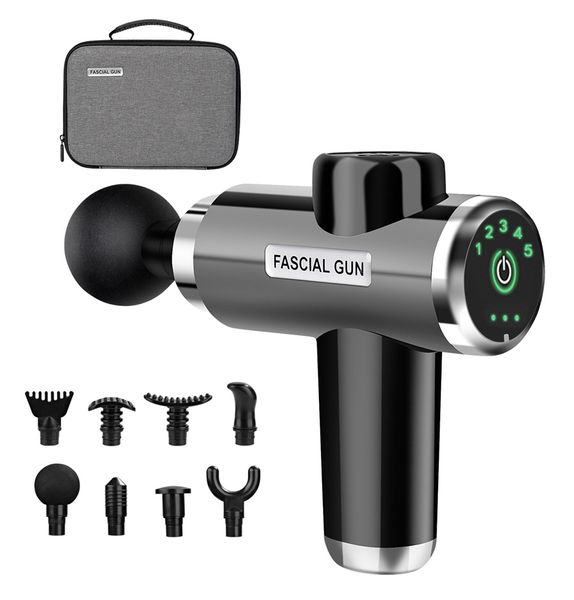 

mini massage gun muscle massager fitness device vibration relaxer fascia gun