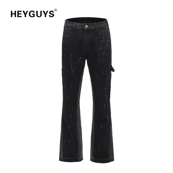 

heyguys fashon fitness long pants men casual sweatpants baggy jogger trousers fashion fitted bottoms streetwear hiphop 201110, Black