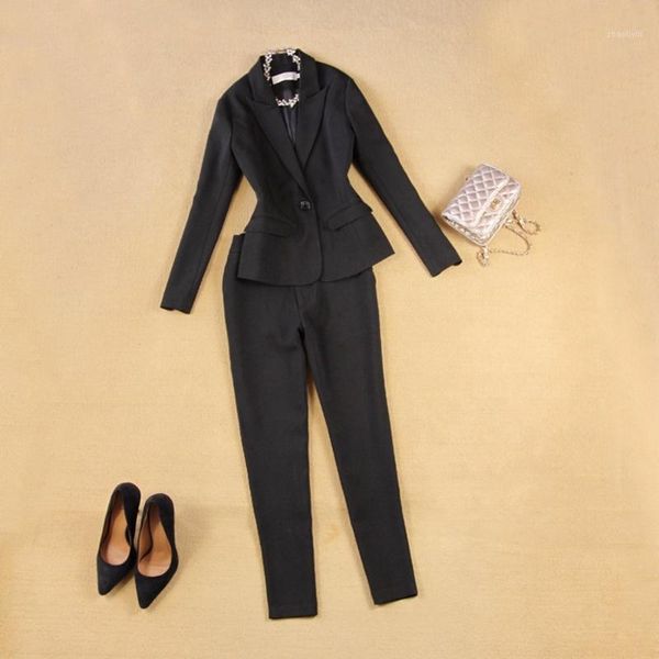 

black womens business suits office uniform style ladies trouser suit slim fit formal pant suits for weddings tuxedo custom w721, White