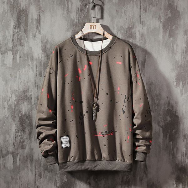 

2021 new hand-painted sweatshirts men/women hoodies art painted sweatshirt winter 7193, Black