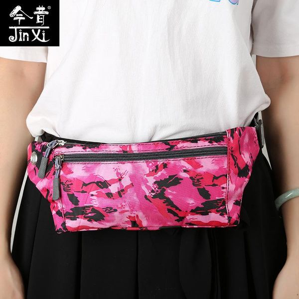 

outdoor mountain climbing riding sports waist pack multi-functional camouflage tactical waist pack customizable waterproof mobil