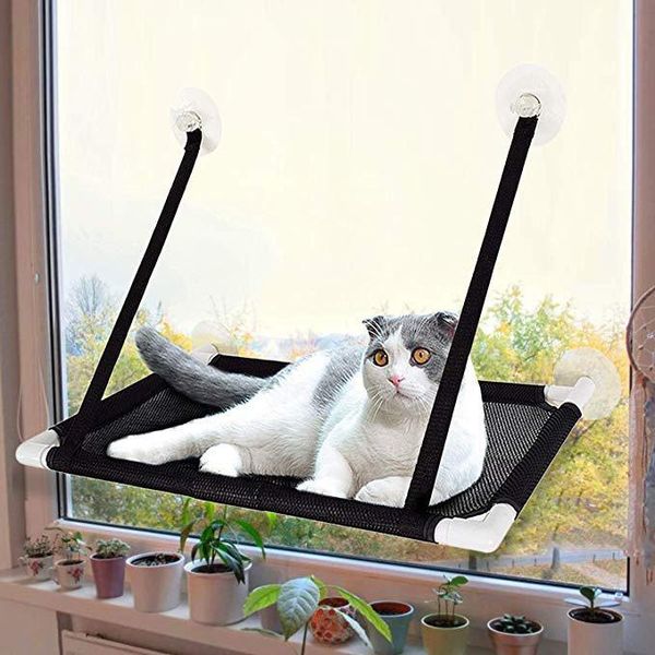 

cat beds & furniture removable pet hanging window hammock with suction for supplies