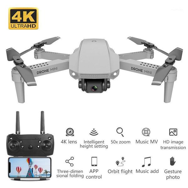 

2020 e88 mini drone with 4k/1080p hd camera professional aerial pgraphy rc helicopter height keeping foldable quadcopter toy1