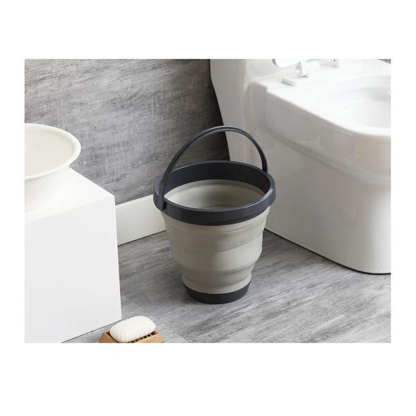 

promotion folding bucket sile bucket for fishing car wash outdoor fishing supplies bathroom kitchen camp bu bbyqot