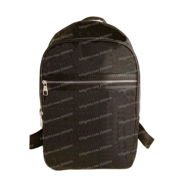 Mochila de couro de alta qualidade Mochila de mão para homens Moda masculina Bolsas escolares femininas Bolsa de viagem Bolsas de viagem pretas Bolsas de mão 5 cores JN8899