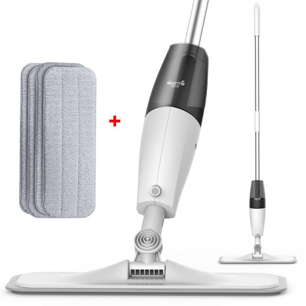 

deerma water spray mop sweeper vacuum cleaner dust cloth 360 rotating cleaning cloth cordless mop floor cleaner