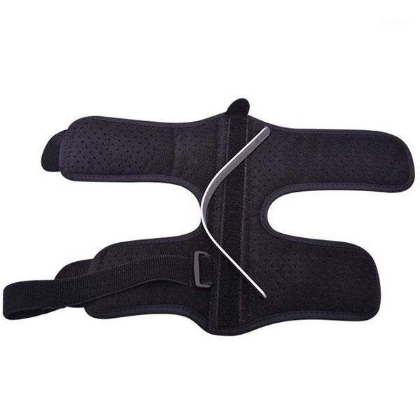 

ankle support plantar fasciitis night splint adjustable foot drop ortic brace elastic dorsal relieve pain1, Blue;black